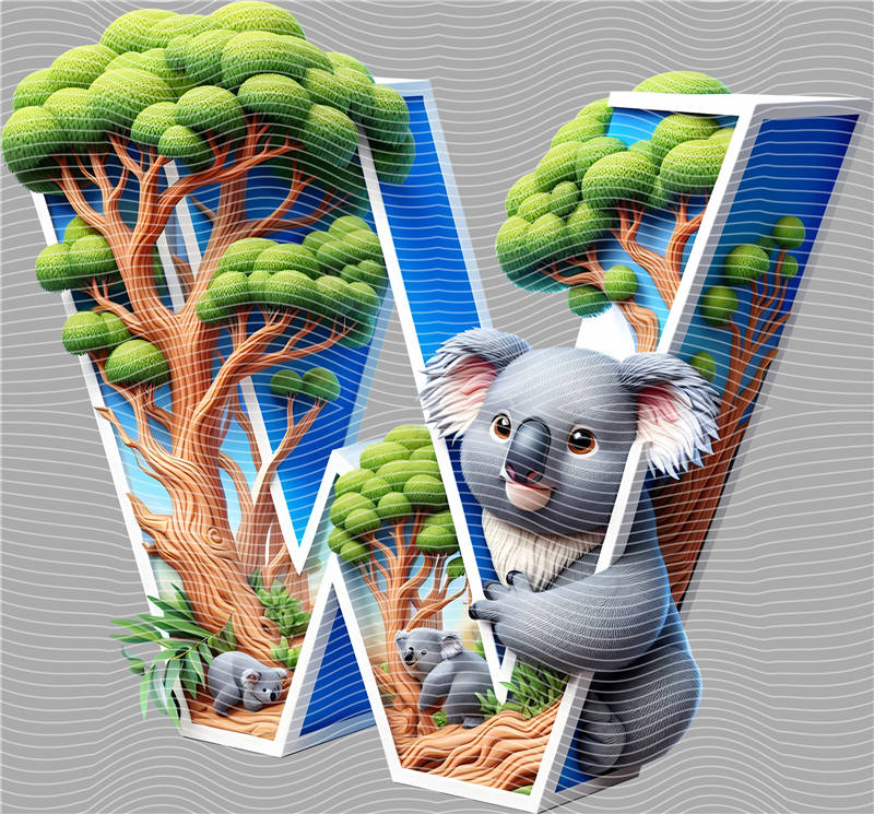 Letters A to Z and Number-AZ 89